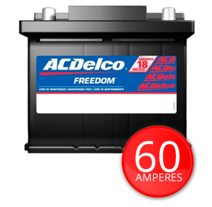 Bateria ACDelco ADS60HD 60AH 12v Colonial Racing