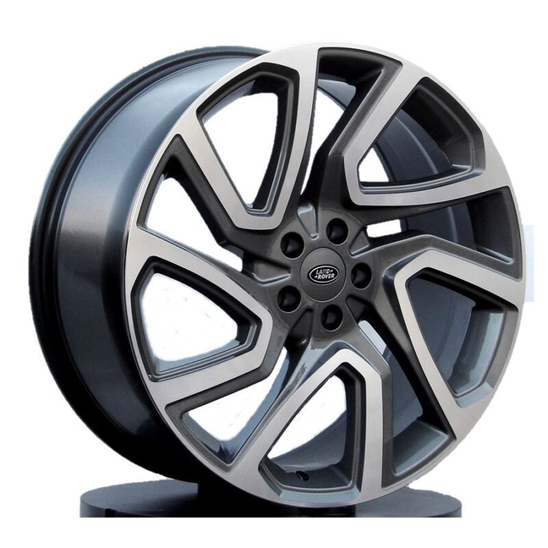 Rodas Range Rover Jogo De Rodas Raw Aro 20″ Land Rover Discovery 5 Grafite Diamantada ...